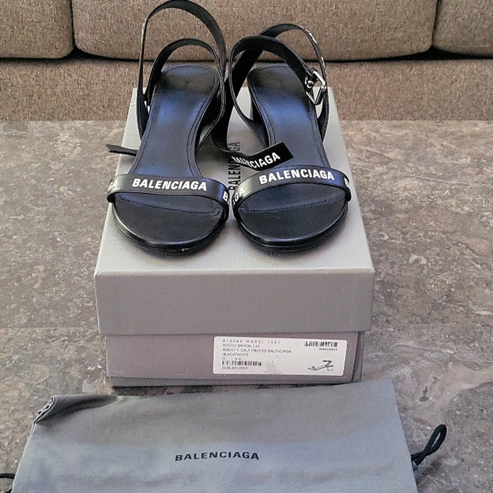 Balenciaga Round Sandal
